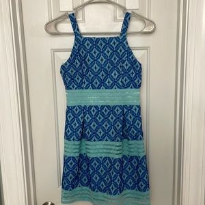 Three Pink Hearts Dress Size 12